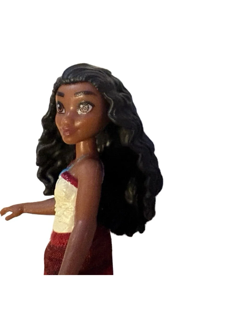Disney Mattel Moana Adventure Set Poseable Moana 3.5
